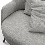 Мебельная ткань Шенилл серый цвет 138 см T4-29 варинант исполнения - 4 | Loft Concept в Санкт-петербурге