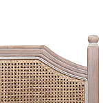 Изголовье кровати коричневое с обивкой из ротанга Olivia Headboard варинант исполнения - 2 | Loft Concept в Санкт-петербурге