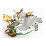 Чаша фигурная с обитателями леса и цветами Eden Garden варинант исполнения - 2 | Loft Concept в Санкт-петербурге