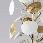 Торшер в виде белых и золотых цветов Bouquet of Light варинант исполнения - 3 | Loft Concept в Санкт-петербурге