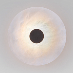 Бра светодиодный с мраморным рассеивателем черный  варинант исполнения - 1 | Loft Concept в Санкт-петербурге