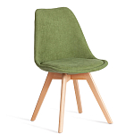 Стул с мягким бархатным сиденьем Chair Tulip варинант исполнения - 2 | Loft Concept в Санкт-петербурге