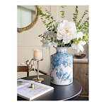 Ваза с мотивами цветущего сада с попугаями Vase Inspired by Nature варинант исполнения - 5 | Loft Concept в Санкт-петербурге