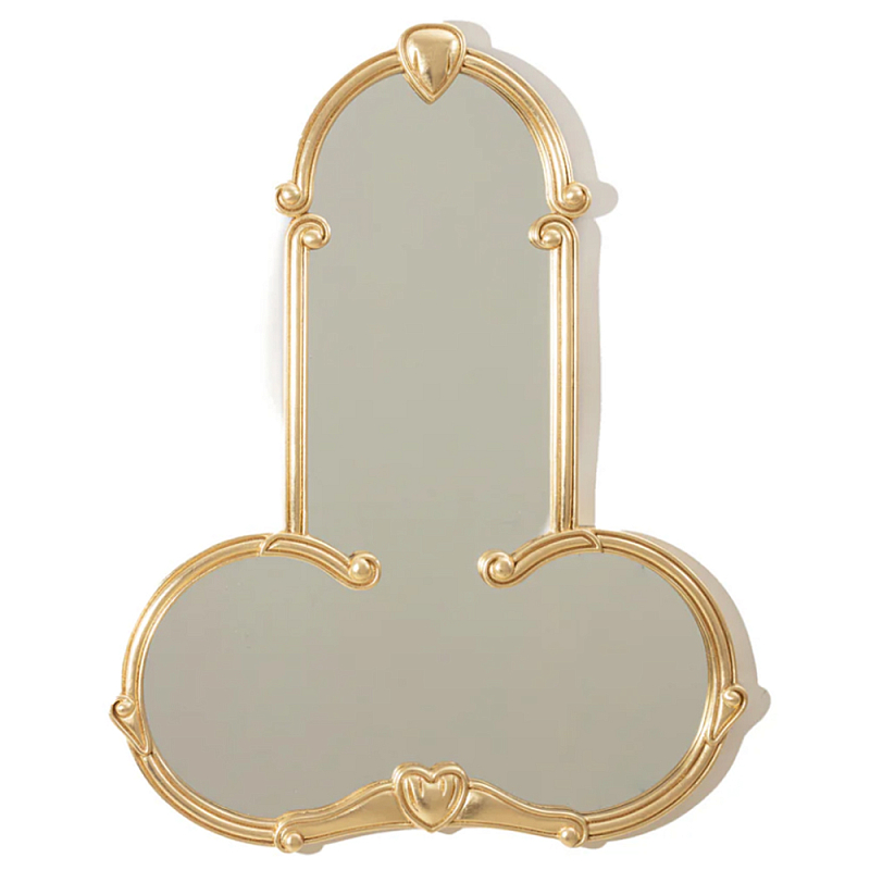 Зеркало SELETTI Liberty Mirror Man Золотой Зеркало SELETTI Liberty Mirror Man Золотой в Санкт-петербурге | Loft Concept