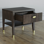 Прикроватная тумбочка с ящиком Elsa Dreams Walnut варинант исполнения - 2 | Loft Concept в Санкт-петербурге