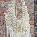 Аксессуар настенный в Эко стиле Белый wall decor White dress варинант исполнения - 1 | Loft Concept в Санкт-петербурге