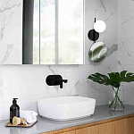 Бра с шарообразным плафоном и зеркальным круглым элементом Lunar Echo варинант исполнения - 2 | Loft Concept в Санкт-петербурге