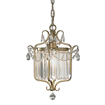 Люстра подвесная со стеклянными подвесками Feiss варинант исполнения - 1 | Loft Concept в Санкт-петербурге