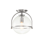 Потолочный светильник с прозрачным стеклянным шаром с эффектом пузырьков Hinkley варинант исполнения - 7 | Loft Concept в Санкт-петербурге