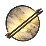 Бра круглое Sun Lighting 1 варинант исполнения - 1 | Loft Concept в Санкт-петербурге