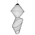 Подвесной светильник из металла Figured Beam варинант исполнения - 1 | Loft Concept в Санкт-петербурге