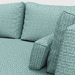 Мебельная ткань Шенилл бирюзовый цвет 142 см T4-61 варинант исполнения - 8 | Loft Concept в Санкт-петербурге