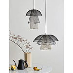 Подвесной светильник Black Grey Mesh Lampshade Hanging Lamp варинант исполнения - 6 | Loft Concept в Санкт-петербурге