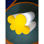 Настольная дизайнерская лампа Poltronova Passiflora Yellow Table Lamp варинант исполнения - 2 | Loft Concept в Санкт-петербурге