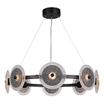 Люстра с плафонами из фактурного двойного стекла Heterochromia варинант исполнения - 4 | Loft Concept в Санкт-петербурге