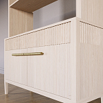 Стеллаж Primo с ящиками Светлый дуб  варинант исполнения - 4 | Loft Concept в Санкт-петербурге