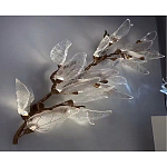Бра в виде ветки с лепестками Marvelous Garden варинант исполнения - 1 | Loft Concept в Санкт-петербурге