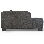 Кушетка серая с обивкой букле Thalia Grey Boucle Sofa варинант исполнения - 3 | Loft Concept в Санкт-петербурге