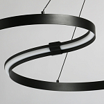 Люстра подвесная светодиодная в виде волнообразной ленты Ribbon Vortex варинант исполнения - 10 | Loft Concept в Санкт-петербурге