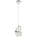 Подвесной светильник из хрусталя Fleuretta Crystal Chrome Hanging Lamp варинант исполнения - 2 | Loft Concept в Санкт-петербурге