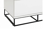 Комод белый с 3-мя ящиками Strict Lines  варинант исполнения - 4 | Loft Concept в Санкт-петербурге