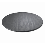 Стол обеденный с круглой столешницей черного цвета Harris Collection варинант исполнения - 2 | Loft Concept в Санкт-петербурге