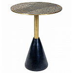 Кофейный столик с металлической столешницей Amphibian варинант исполнения - 1 | Loft Concept в Санкт-петербурге