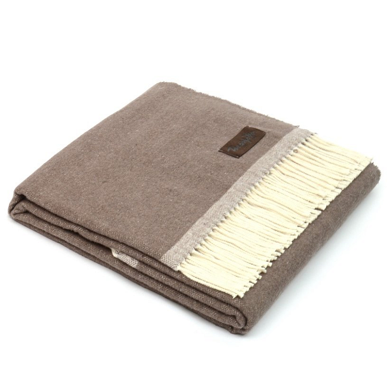 Плед SARA 1000 Marzotto Серый в Санкт-петербурге | Loft Concept 