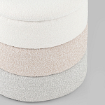 Пуф Three Colors в ткани букле из трех цветов  варинант исполнения - 2 | Loft Concept в Санкт-петербурге