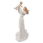 Статуэтка фарфоровая Девушка с ребенком Charming Statuette варинант исполнения - 2 | Loft Concept в Санкт-петербурге