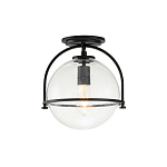 Потолочный светильник с прозрачным стеклянным шаром с эффектом пузырьков Hinkley варинант исполнения - 1 | Loft Concept в Санкт-петербурге