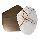 Столик журнальный Promontory с мрамором варинант исполнения - 2 | Loft Concept в Санкт-петербурге