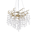 Люстра Floes Gold Хрустальная варинант исполнения - 2 | Loft Concept в Санкт-петербурге