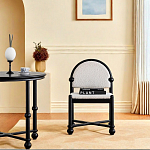 Дизайнерский стул деревянный с полукруглой спинкой Highquality варинант исполнения - 3 | Loft Concept в Санкт-петербурге