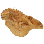 Статуэтка из дерева игуана Animals of the World варинант исполнения - 2 | Loft Concept в Санкт-петербурге