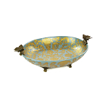 Блюдо фарфоровое Бабочки Teronini варинант исполнения - 2 | Loft Concept в Санкт-петербурге