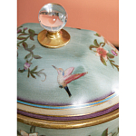 Ваза с крышкой и цветочным узором Genuine Chinese Classics варинант исполнения - 3 | Loft Concept в Санкт-петербурге