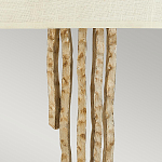 Бра с белым абажуром и элементами в виде натуральных веток Hinkley варинант исполнения - 3 | Loft Concept в Санкт-петербурге