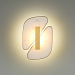 Бра с мраморными вставками Marble Plates варинант исполнения - 3 | Loft Concept в Санкт-петербурге