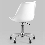 Офисный стул на металлическом основании EGGERY White варинант исполнения - 6 | Loft Concept в Санкт-петербурге