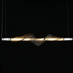 Люстра подвесная линейная Adilin Сhromium варинант исполнения - 1 | Loft Concept в Санкт-петербурге