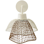 Бра с сетчатым металлическим абажуром Beige Gold Mesh Lampshade варинант исполнения - 2 | Loft Concept в Санкт-петербурге
