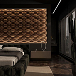 Гипсовая 3D панель с принтографией PM-108 варинант исполнения - 4 | Loft Concept в Санкт-петербурге