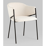 Стул Brace букле белый варинант исполнения - 1 | Loft Concept в Санкт-петербурге