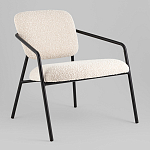 Кресло лаунж Rooney букле белый варинант исполнения - 1 | Loft Concept в Санкт-петербурге