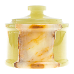 Сахарница из натурального камня Оникс Stone Sugar Bowls варинант исполнения - 5 | Loft Concept в Санкт-петербурге