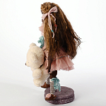 Авторская кукла Девочка с медвежонком варинант исполнения - 3 | Loft Concept в Санкт-петербурге