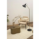 Торшер с плафоном в форме купола в сочетании черного и золотистого цвета Minimalist Execution варинант исполнения - 4 | Loft Concept в Санкт-петербурге