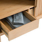 Буфет с двумя раздвижными дверцами Toinette Wooden Light Cupboard варинант исполнения - 4 | Loft Concept в Санкт-петербурге