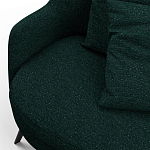 Мебельная ткань Шенилл темно-зеленый цвет 138 см T4-36 варинант исполнения - 12 | Loft Concept в Санкт-петербурге